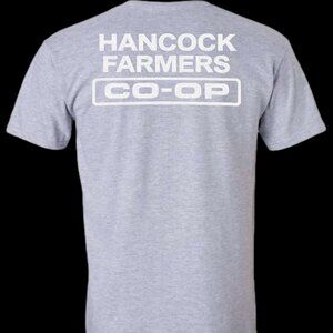 Hancock Farmers Co-Op Short Sleeve Crew Neck T-Shirt